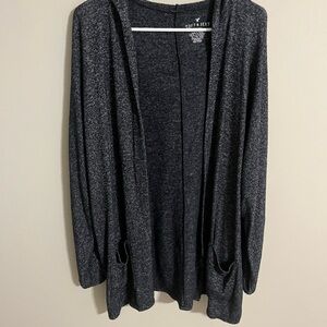 American Eagle Outfitters Gray Cardigan Sweater